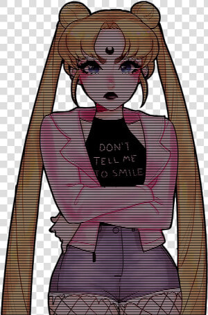  stickers  png  tumblr  sailormoon  girl   Aesthetic Tumblr Pink Png  Transparent Png