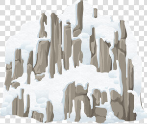 Mountains  Rock  Snow  Frozen  Cold  Winter  Outdoor   Snowy Mountain Draw Png  Transparent Png