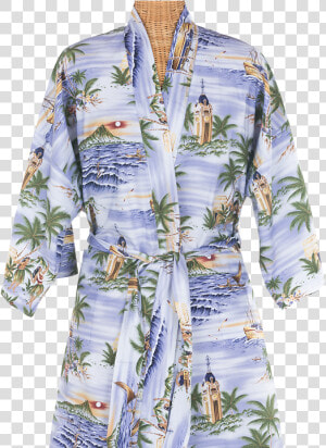 Aloha Tower Kimono   Pattern  HD Png Download