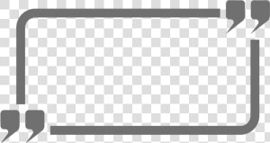 Transparent Box Quotation   Quote Text Box Png  Png Download