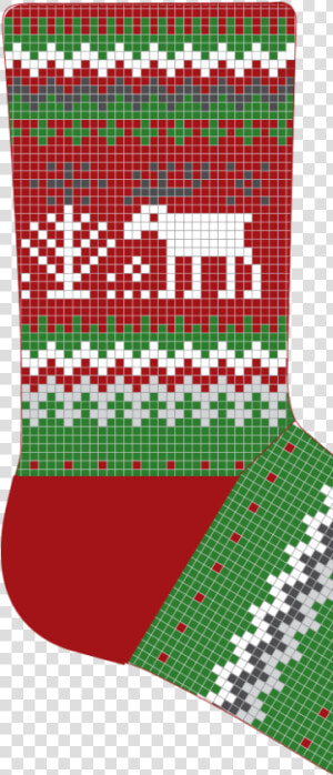 Christmas Stockings Diy Pattern knitting Kit   Transparent  HD Png Download