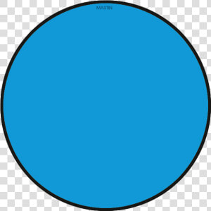 Circle Clipart Sky Blue   Blue Circle Sticker  HD Png Download