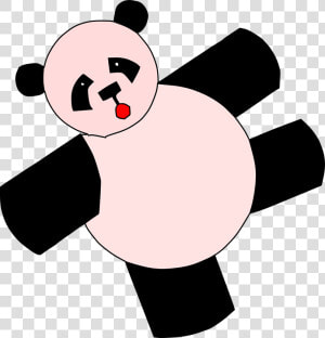 Panda Bear Panda Teddy Free Picture   Animated Moving Panda Cute  HD Png Download