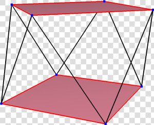 Skew Polygon In Square Antiprism   Octagon  HD Png Download