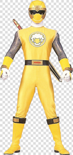 Ninja Yellow   Power Ranger Ninja Storm Yellow  HD Png Download