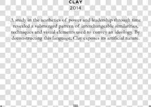 Clay 2014 Project Text Dirk Hardy 3b  HD Png Download