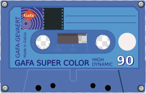Magnetic Tape Compact Cassette Plastic Free Picture   Cassette Tape Clipart Transparent Background  HD Png Download