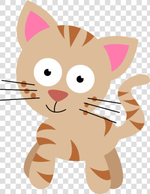 Cat Items Clipart Svg Black And White Stock Cachorrinhos   Transparent Background Clipart Kitten  HD Png Download