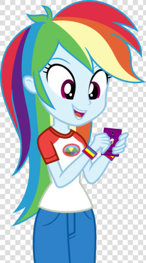 Mlp Eqg 4 Rainbow Dash Vector By Luckreza8   Imagenes De Equestria Girl 4 Rainbow Dash  HD Png Download