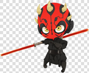 Darth Maul By  kibzy   Star Wars Darth Maul Chibi  HD Png Download