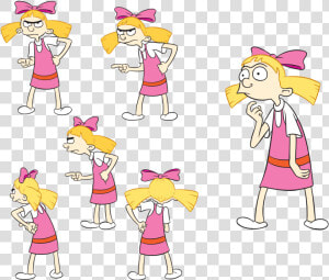 Hey Arnold Helga  HD Png Download