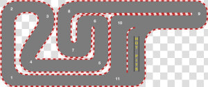 Track Layout Fremont   Go kart  HD Png Download