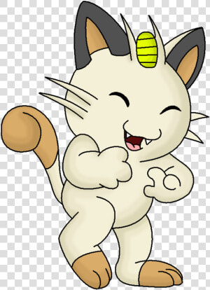 Transparent Meowth Png   Cartoon  Png Download