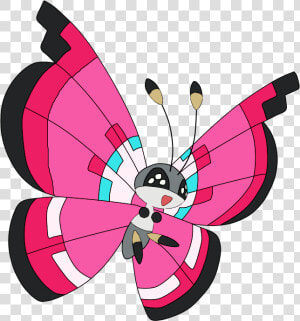 Pokemon Vivillon  HD Png Download
