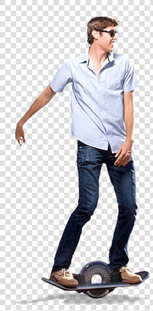 Man On Hoverboard Png  Transparent Png