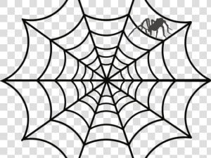 Drawn Spider Funnel Web   Spider Web Clipart  HD Png Download