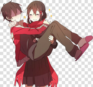 Ayano Tateyama And Shintaro Kisaragi  HD Png Download