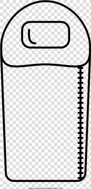 Sleeping Bag Coloring Page Ultra Pages  HD Png Download