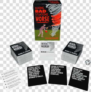 Making Bad Situations Worse Cards  HD Png Download