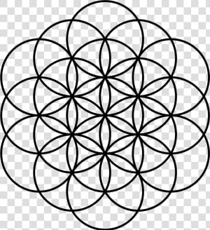 Coldplay A Head Full Of Dreams Png   Png Download   Flower Of Life 19 Circles  Transparent Png