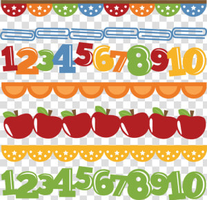 Cute School Border Clipart   Cute School Border Design  HD Png Download