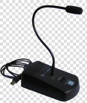Desktop Microphone Push To Talk Usb  HD Png Download