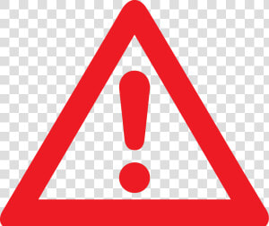 These Are Just A Few Ways To Do So   White And Red Triangle Sign  HD Png Download