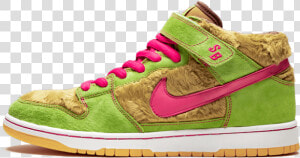 Nike Sb Dunk Mid Premium Mama Bear   Sneakers  HD Png Download
