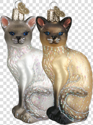 Siamese Cat Christmas Ornament  HD Png Download