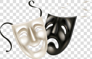 Clip Art Drama Mask Clip Art   Drama Masks Transparent Background  HD Png Download
