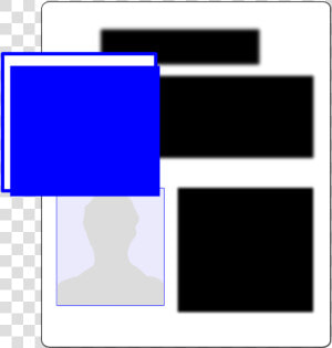 Winword 2000s Doc Free Icon   Electric Blue  HD Png Download