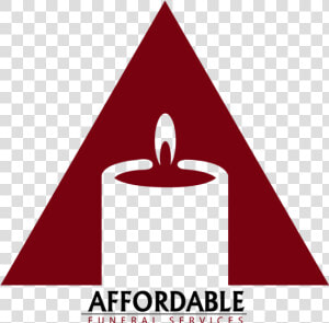 Affordable Funeral Services   Triangle  HD Png Download