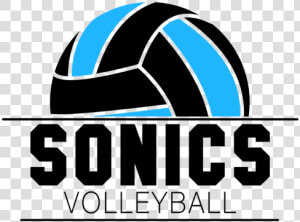 Sonics Logo   Sonics Volleyball Logo  HD Png Download