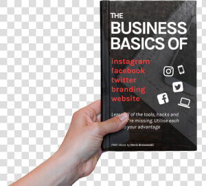 The Business Basics To Instagram  Facebook  Twitter    Book Cover  HD Png Download