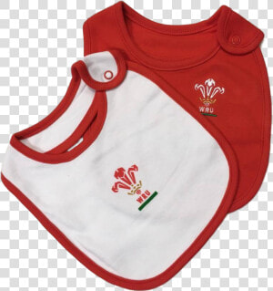 Wru Baby Bib  2 Pack   Welsh Rugby  HD Png Download