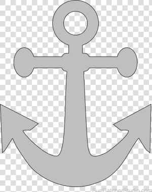 Clip Art Vector Graphics Silhouette Anchor Image   Sea Anchor Clipart  HD Png Download