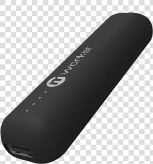 Mworks Mpower Portable Power Bank 2600mah Matte Black   Smartphone  HD Png Download