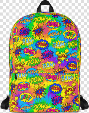 Tie Dye Pop Art Backpack   Backpack  HD Png Download