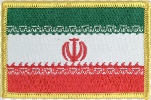 Iran Flag Patch  HD Png Download