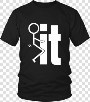 F it Original Stickman   Fuck It Car Sticker  HD Png Download