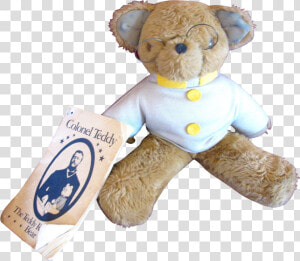 Colonel Teddy Roosevelt Bear H2w   Stuffed Toy  HD Png Download