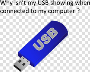 Usb Not Connecting   Flash Drive Clip Art  HD Png Download