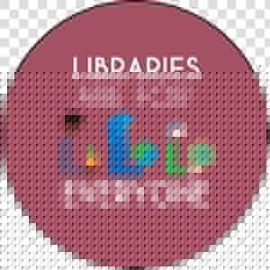 Libraries Are For Everyone Round Button Template Featuring   Circle  HD Png Download