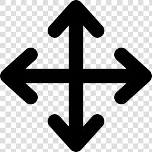 Position Movement   Arrow Icon  HD Png Download