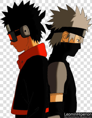 Obito Y Kakashi By Leominhiperion On Deviantart   Naruto Wall Paper Supreme  HD Png Download