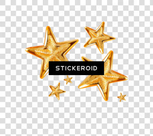 Gold Stars Decoration   Christmas Star Png Transparent Background  Png Download