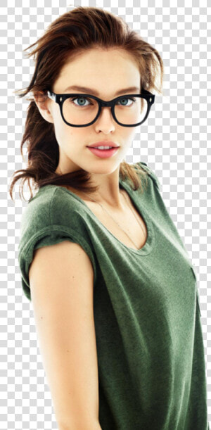Emily Didonato Png By Veronik   Girl With Brown Hair And Green Eyes  Transparent Png