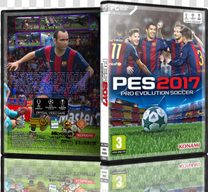 Pro Evolution Soccer 2017 Box Art Cover   Pes 2017 Pc Dvd  HD Png Download