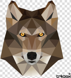 Vector Triangles Wolf   Red Fox  HD Png Download