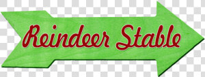 Reindeer Stable   Calligraphy  HD Png Download